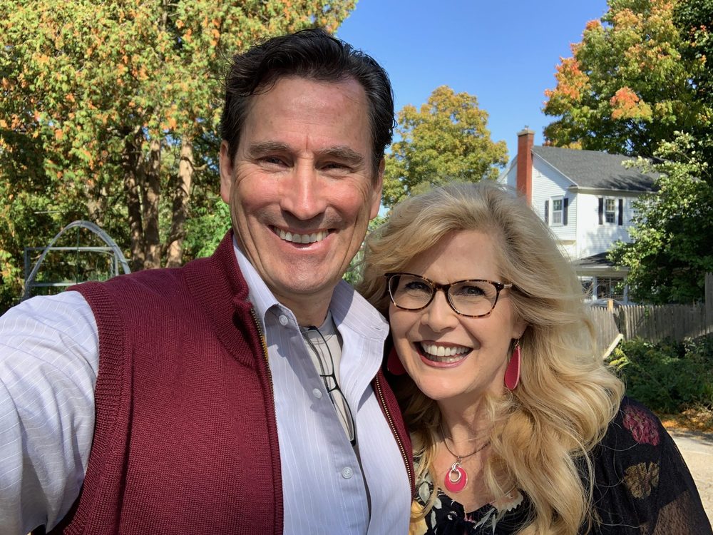 Robyn Dykstra with her husband David